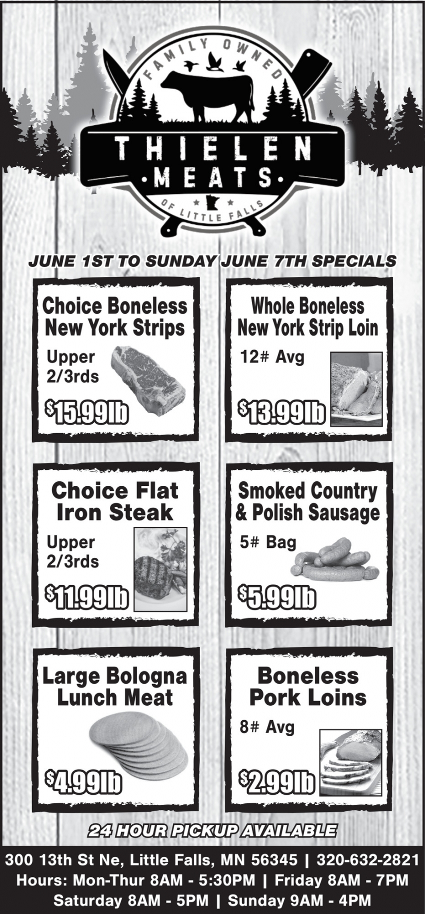 Thielen Meats Of Little Falls