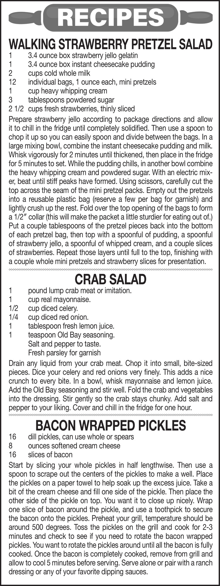 Recipes