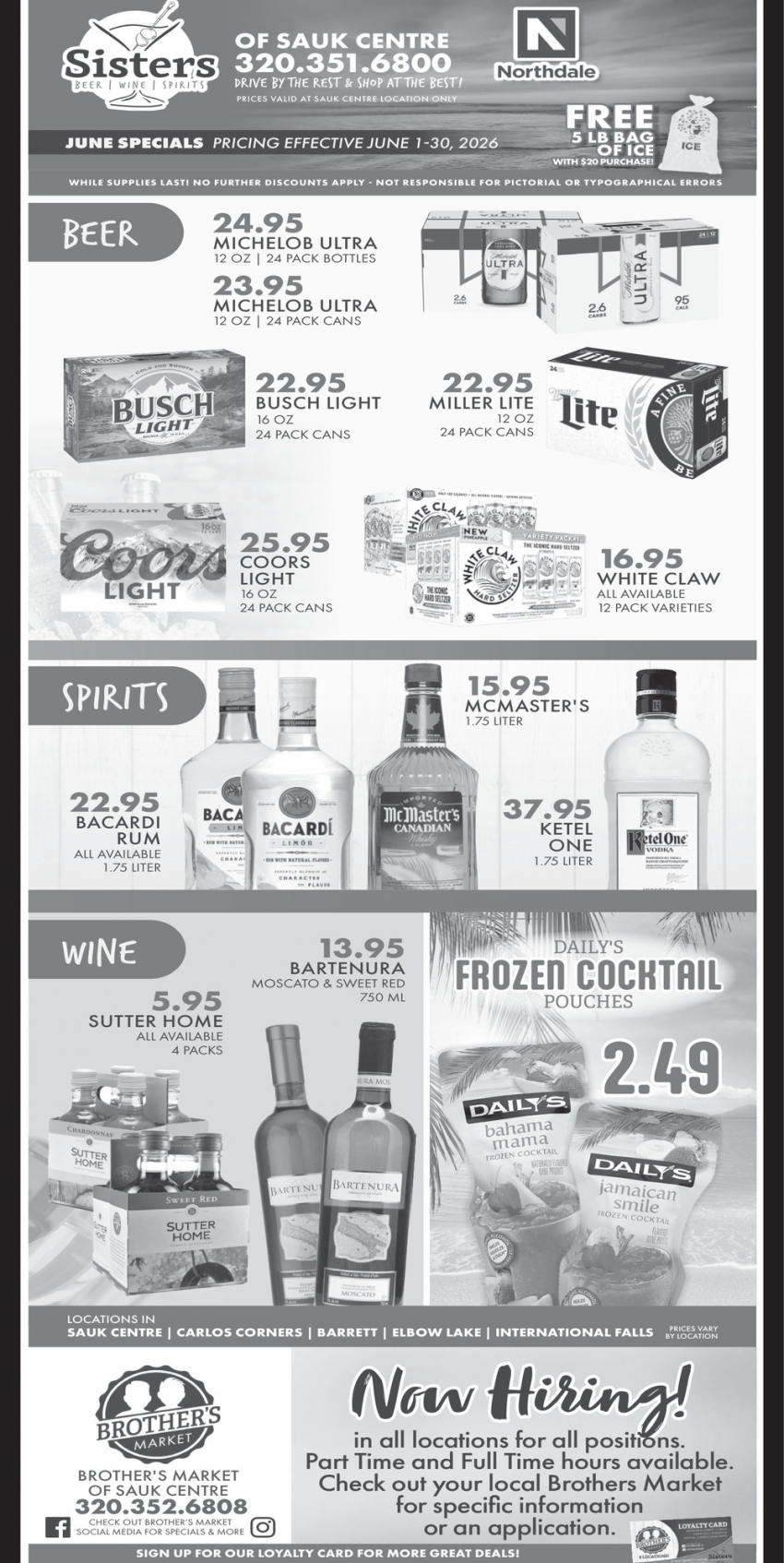 Brother's Market & Sisters Beer, Wine, Spirits
