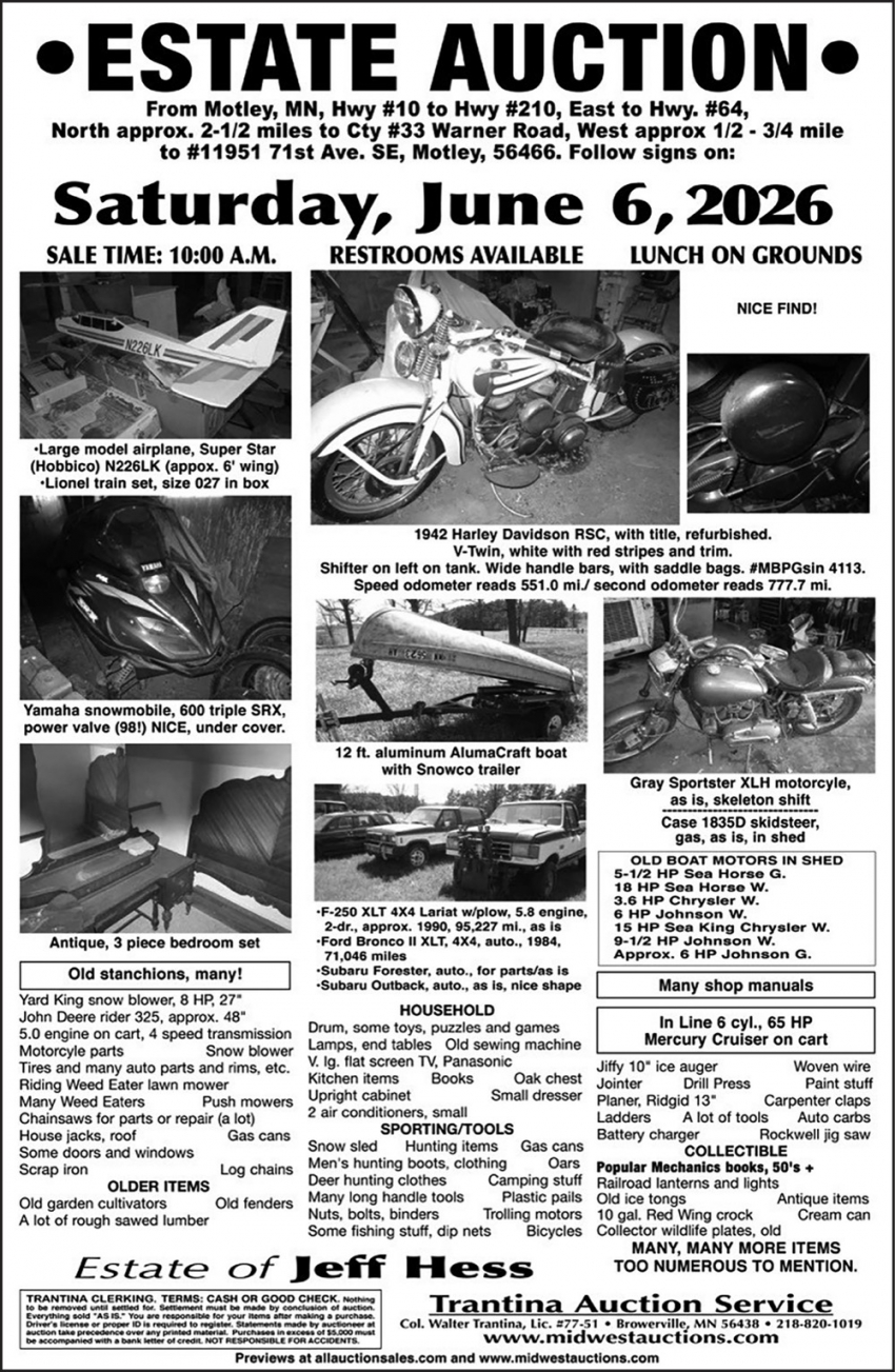 Trantina Auction Service