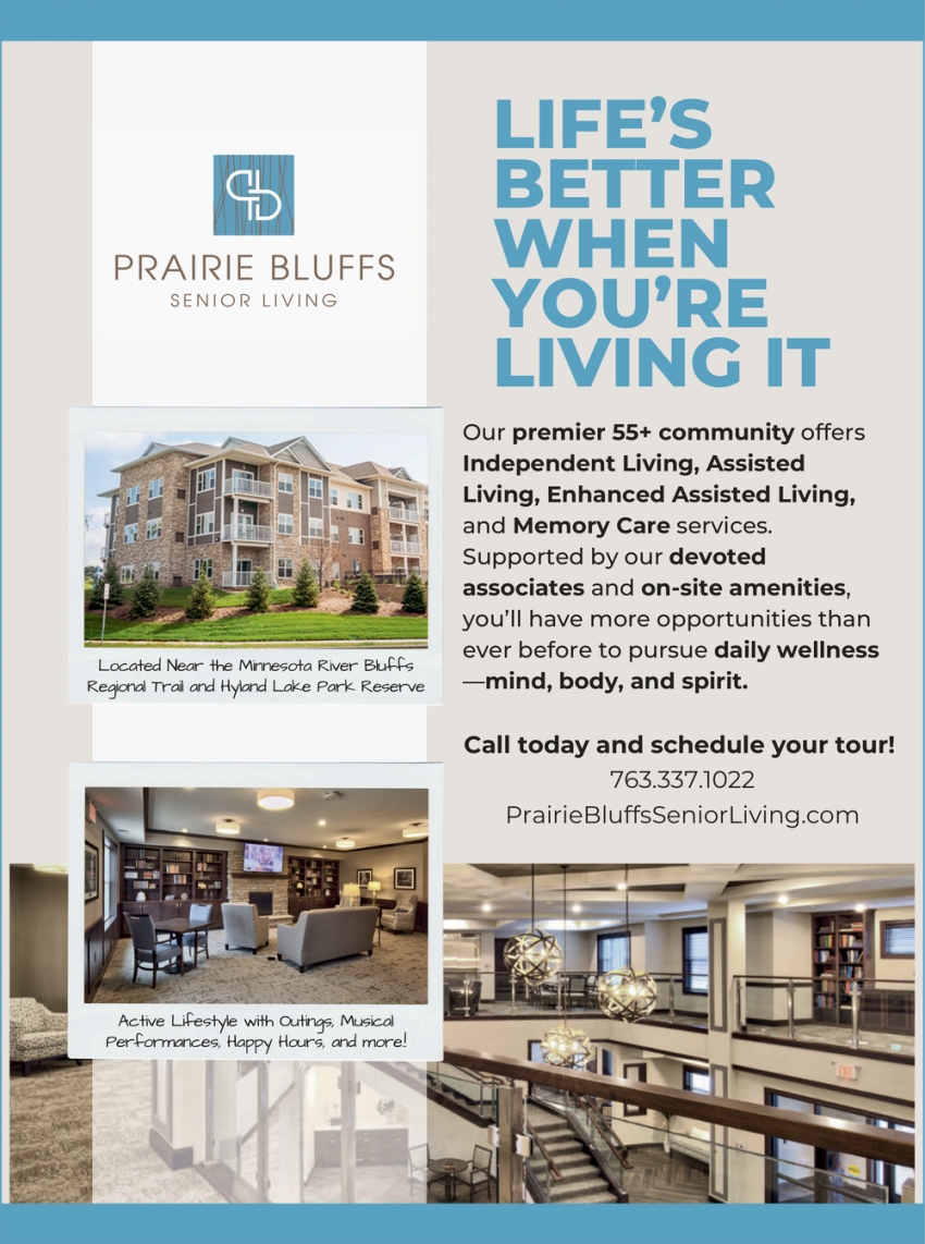 Prairie Bluffs Senior Living