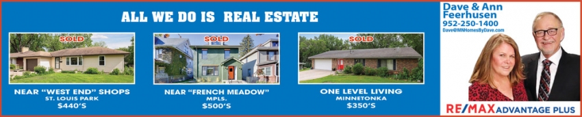 Dave And Ann Feerhusen - Re/Max Advantage Plus