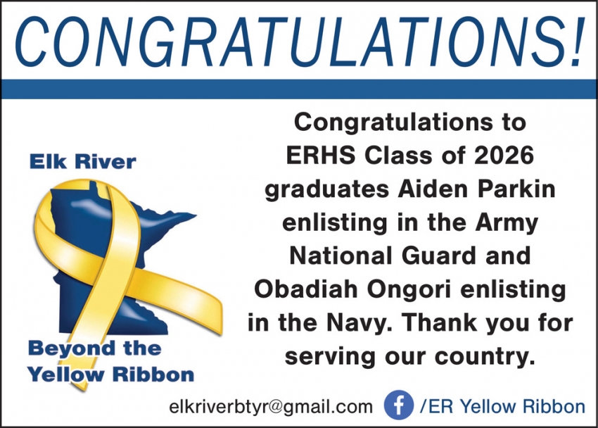Elk River Beyond the Yellow Ribbon-
