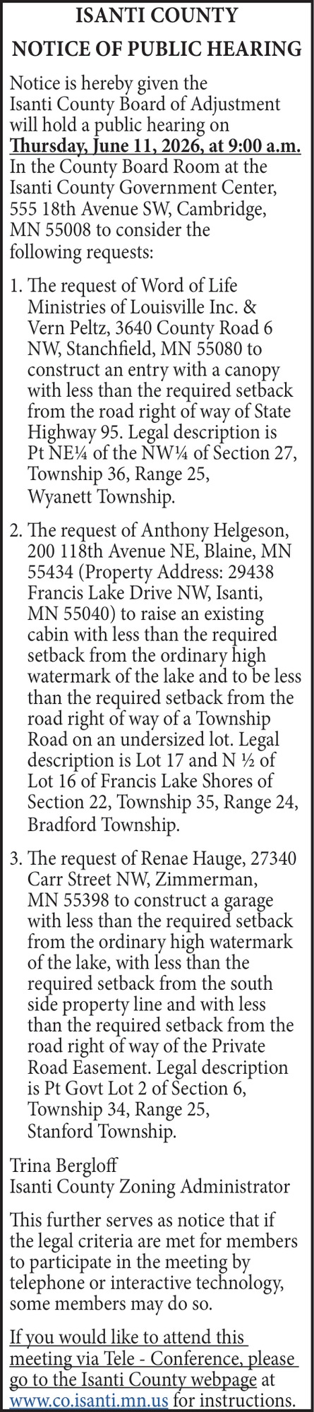 Isanti County