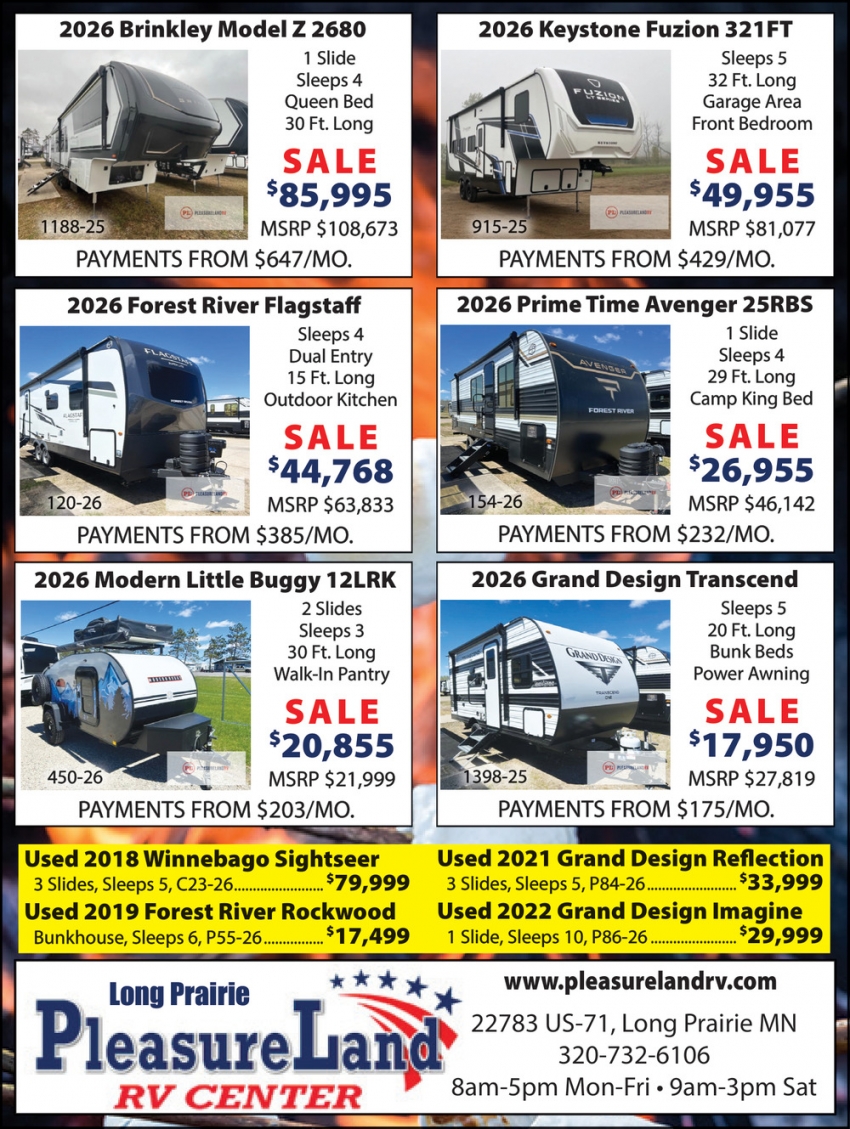 Pleasure Land Rv Center