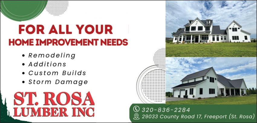 St. Rosa Lumber Inc