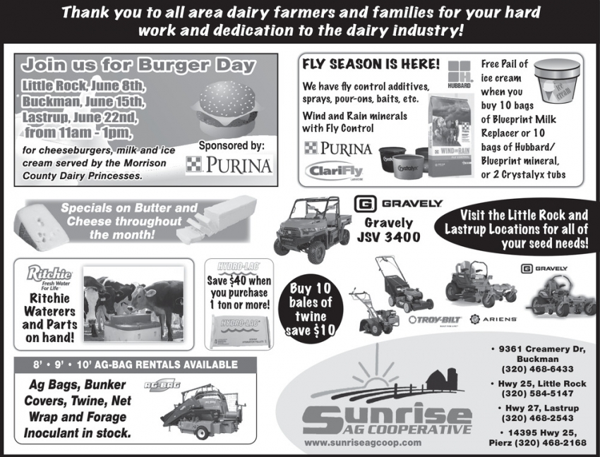 Sunrise AG Cooperative