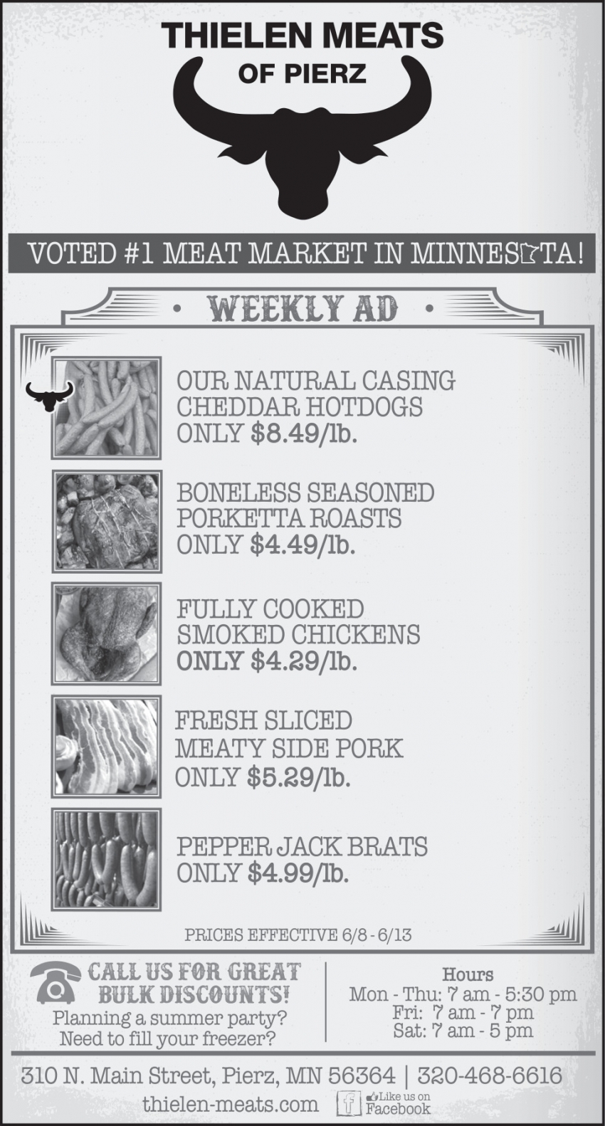 Thielen Meats Of Pierz