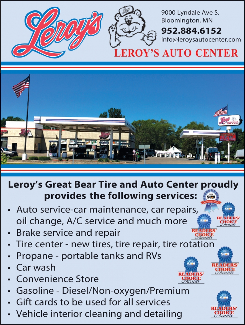 Leroy's Great Bear Tire and Auto