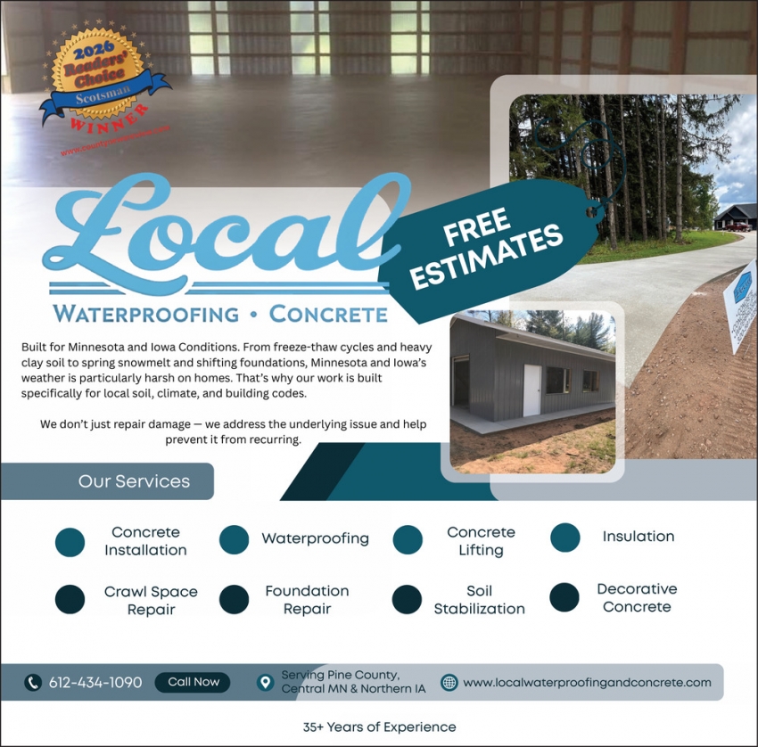 Local Waterproofing and Concrete
