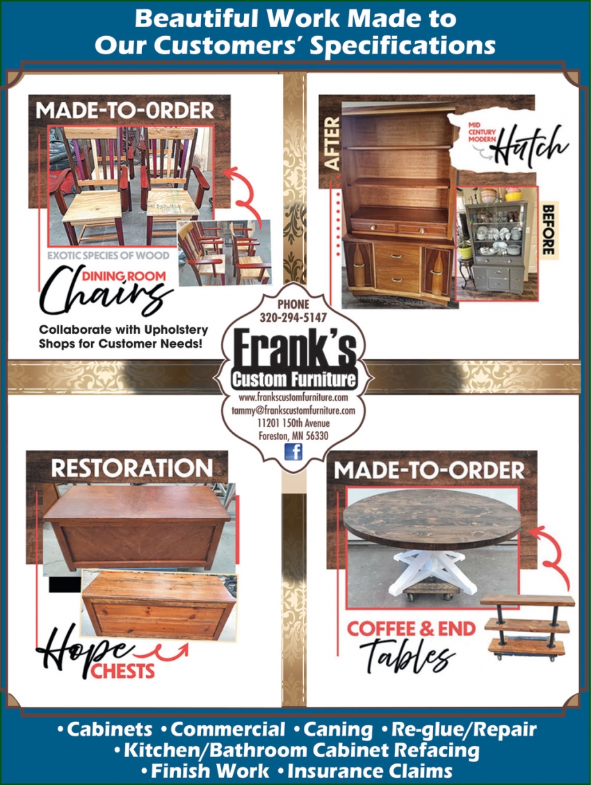 Frank's Custom Furniture