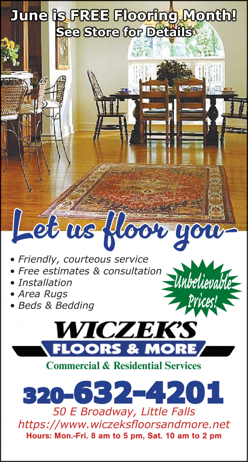 Wiczek's Floors & More