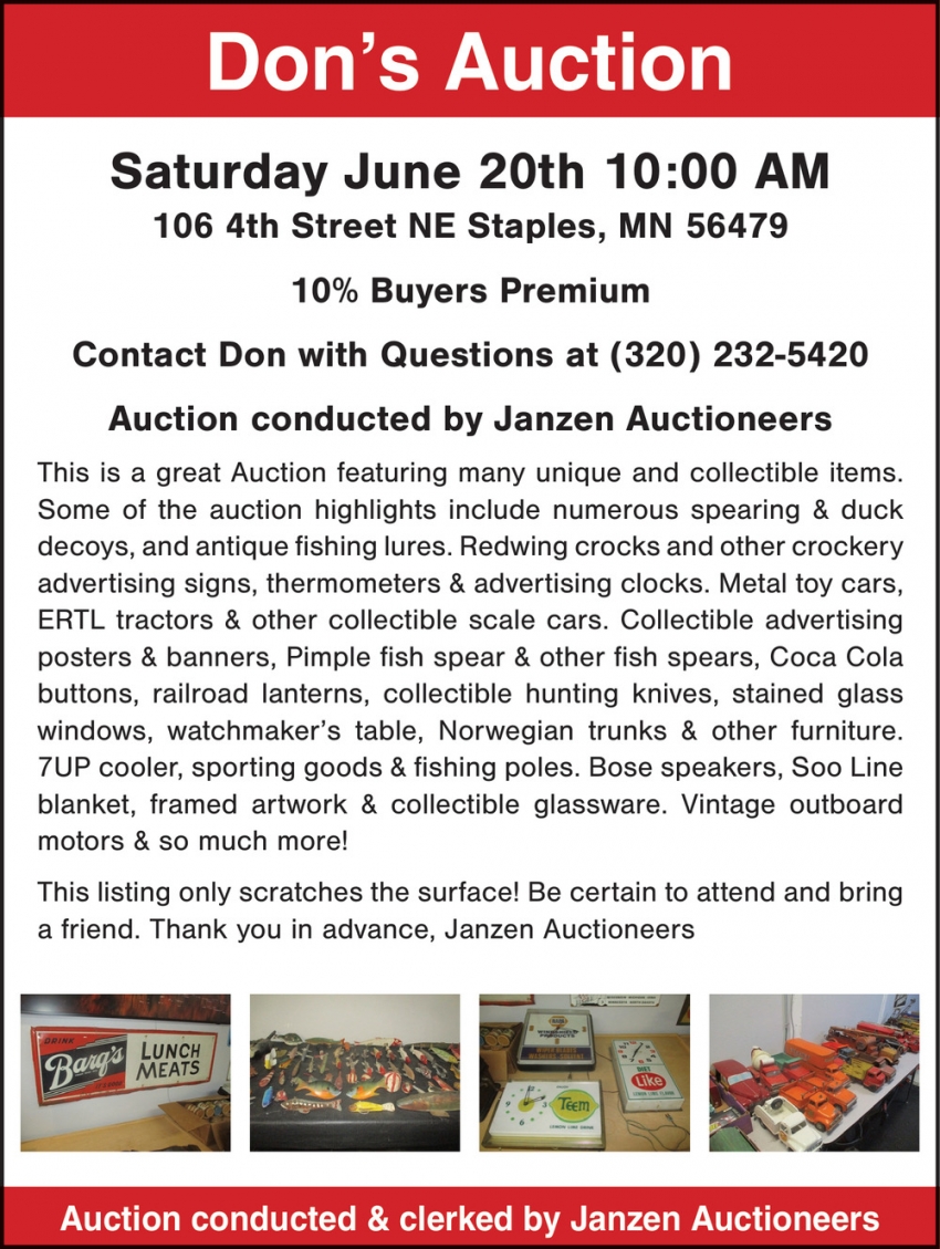 Janzen Auctions