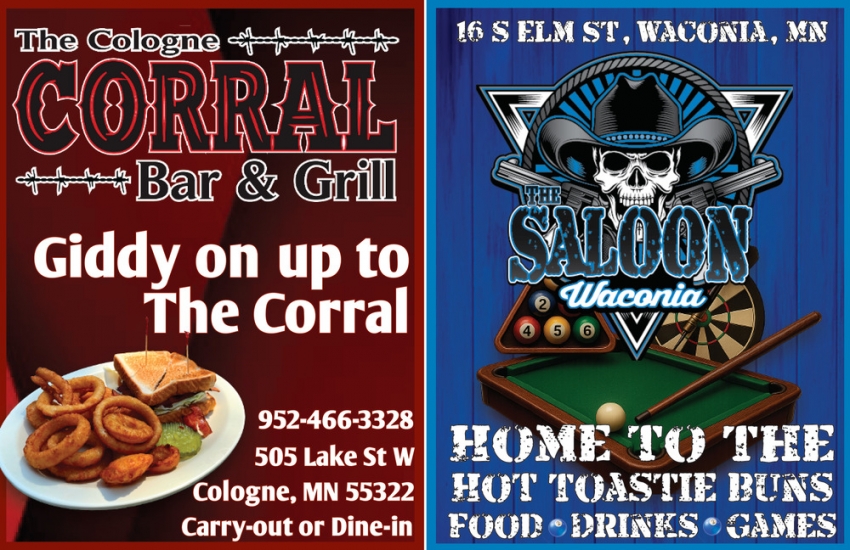 The Cologne Corral Bar & Grill - The Saloon Waconia