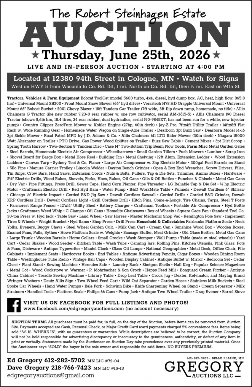 Gregory Auctions, LLC