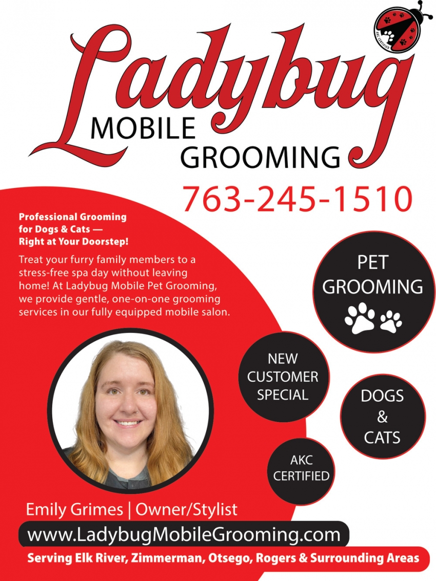 Ladybug Mobile Grooming