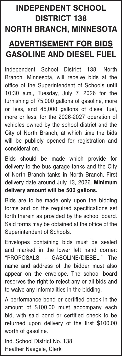 North Branch Area Public Schools