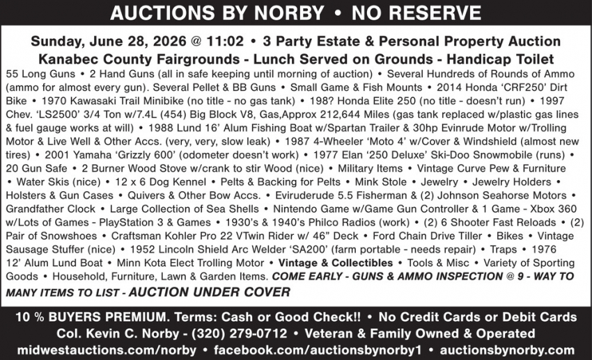 Auctions by Robyn & Norby