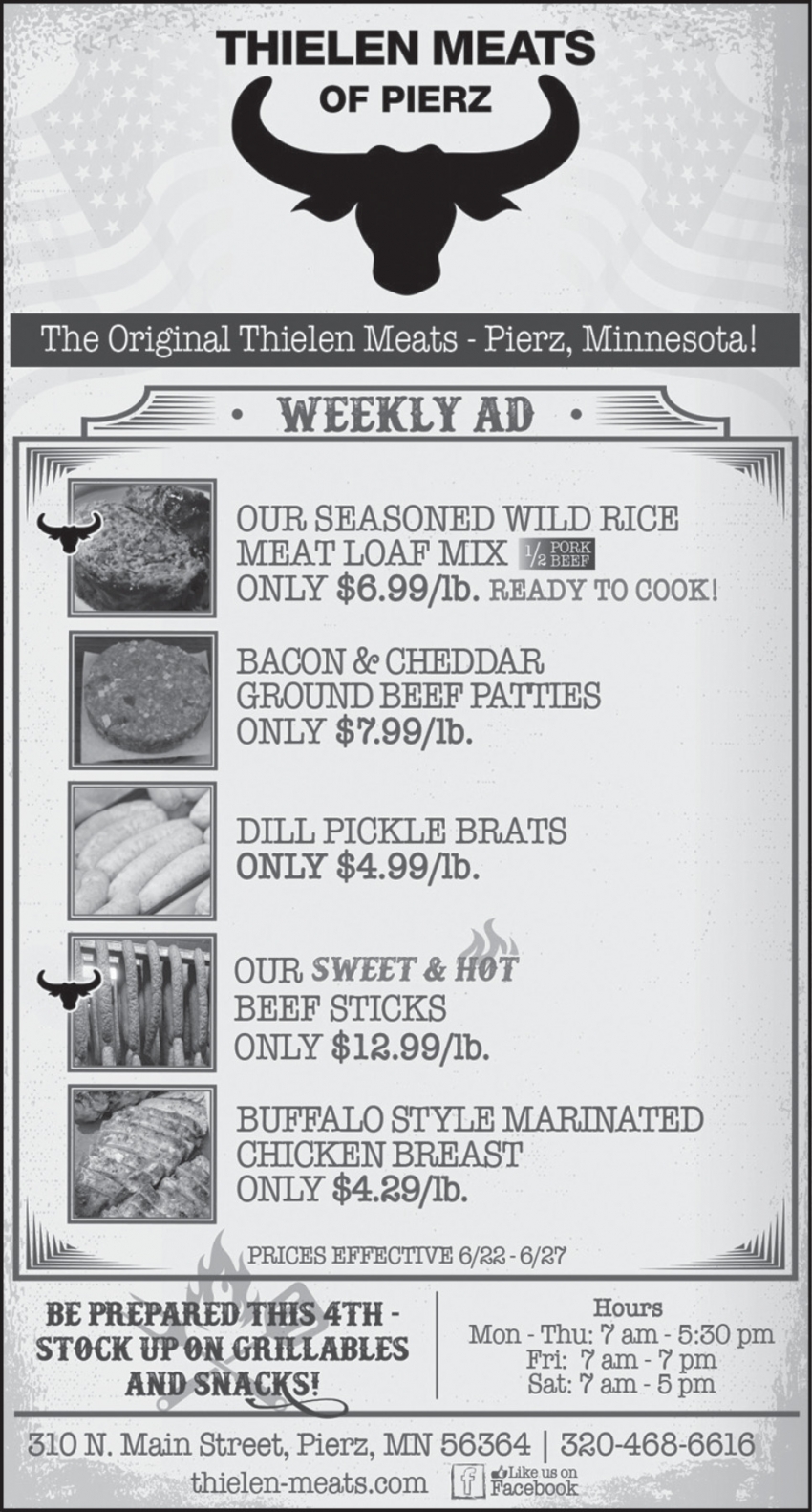 Thielen Meats Of Pierz