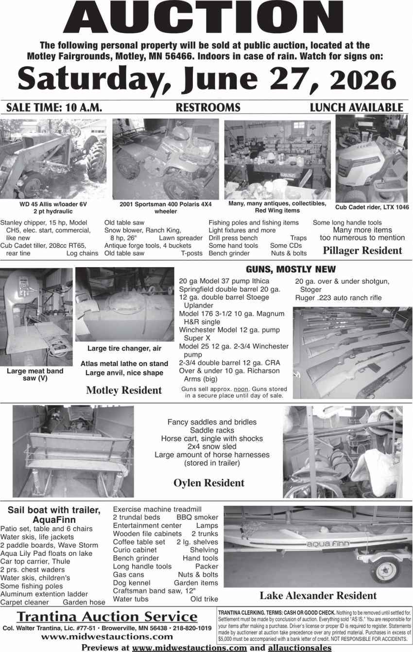 Trantina Auction Service