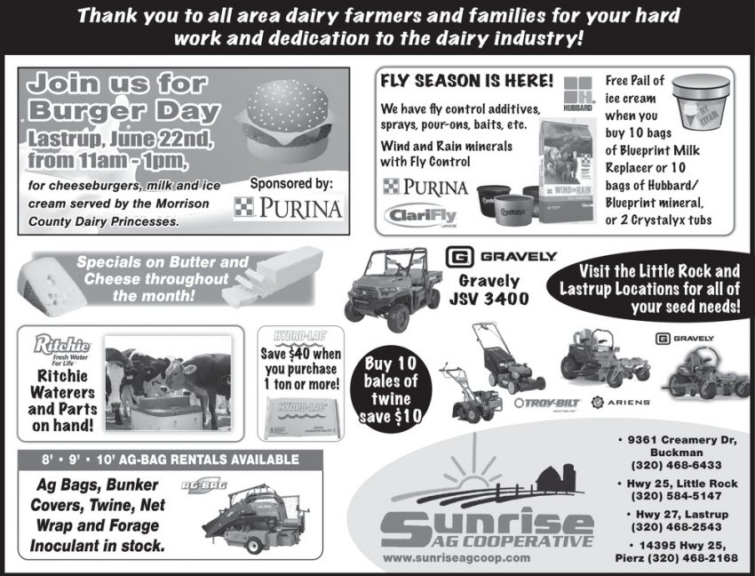 Sunrise AG Cooperative