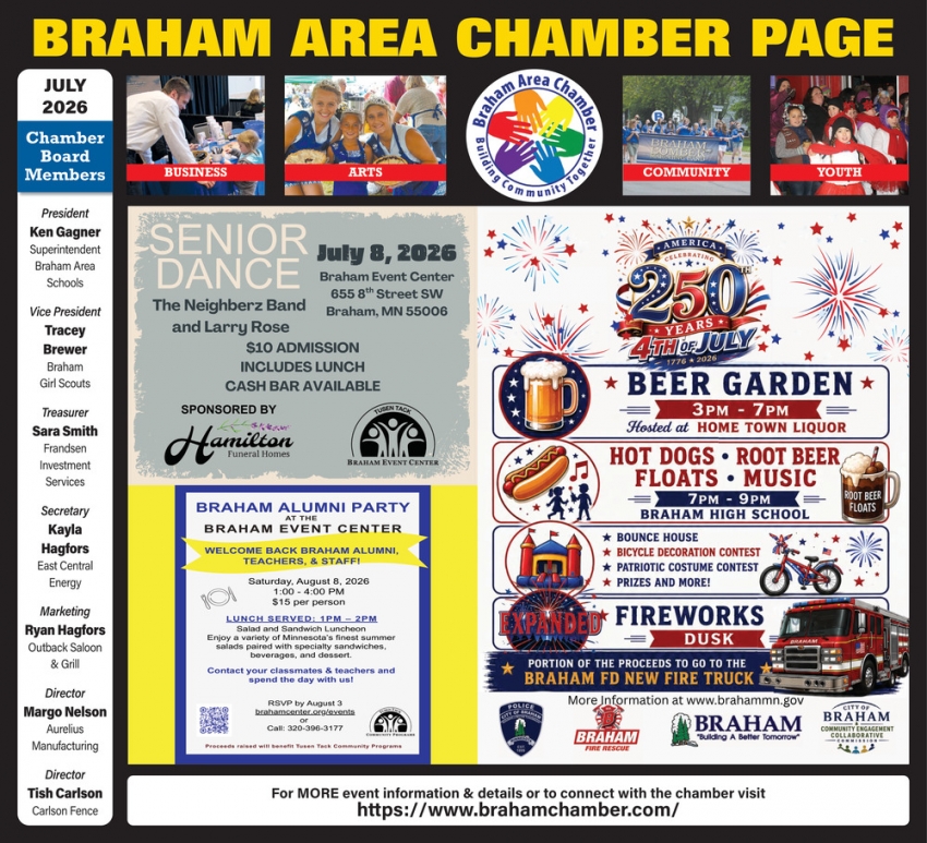 Braham Area Chamber