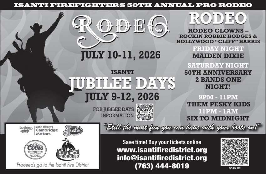 Isanti Firefighters Rodeo Grounds