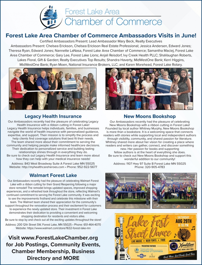 Forest Lake Area Chamber of Commerce