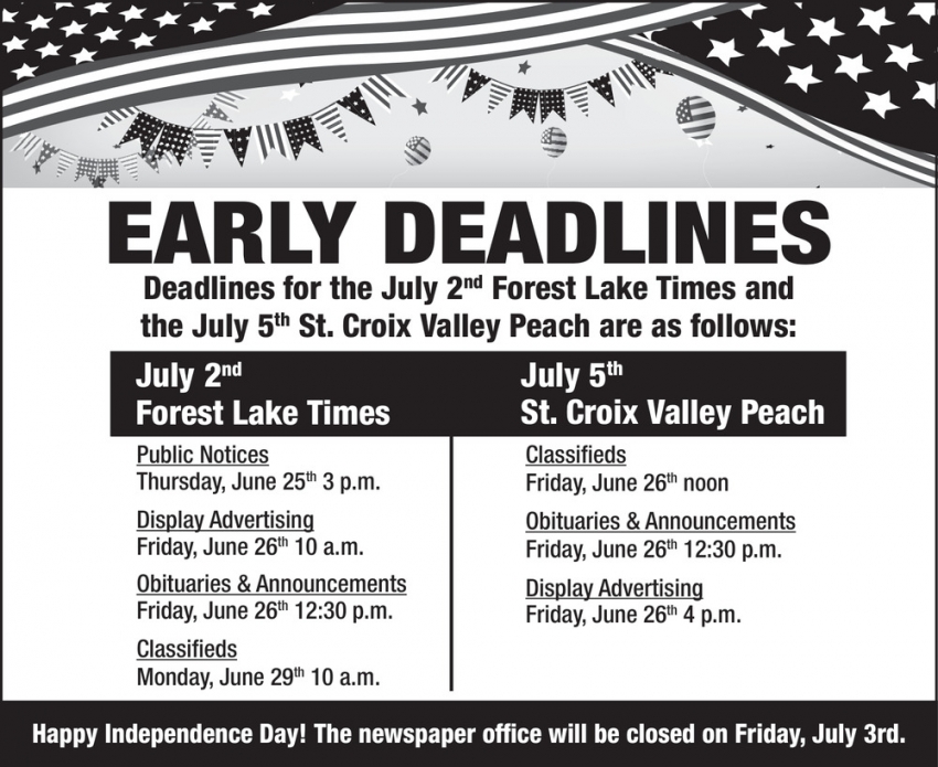 Forest Lake Times