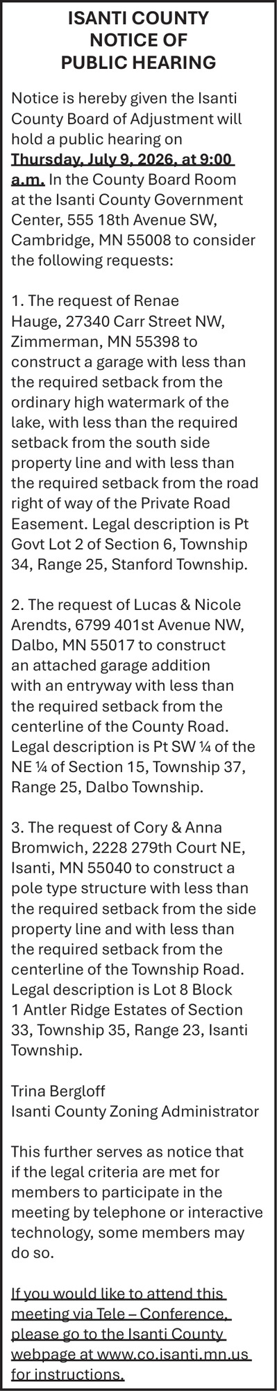 Isanti County