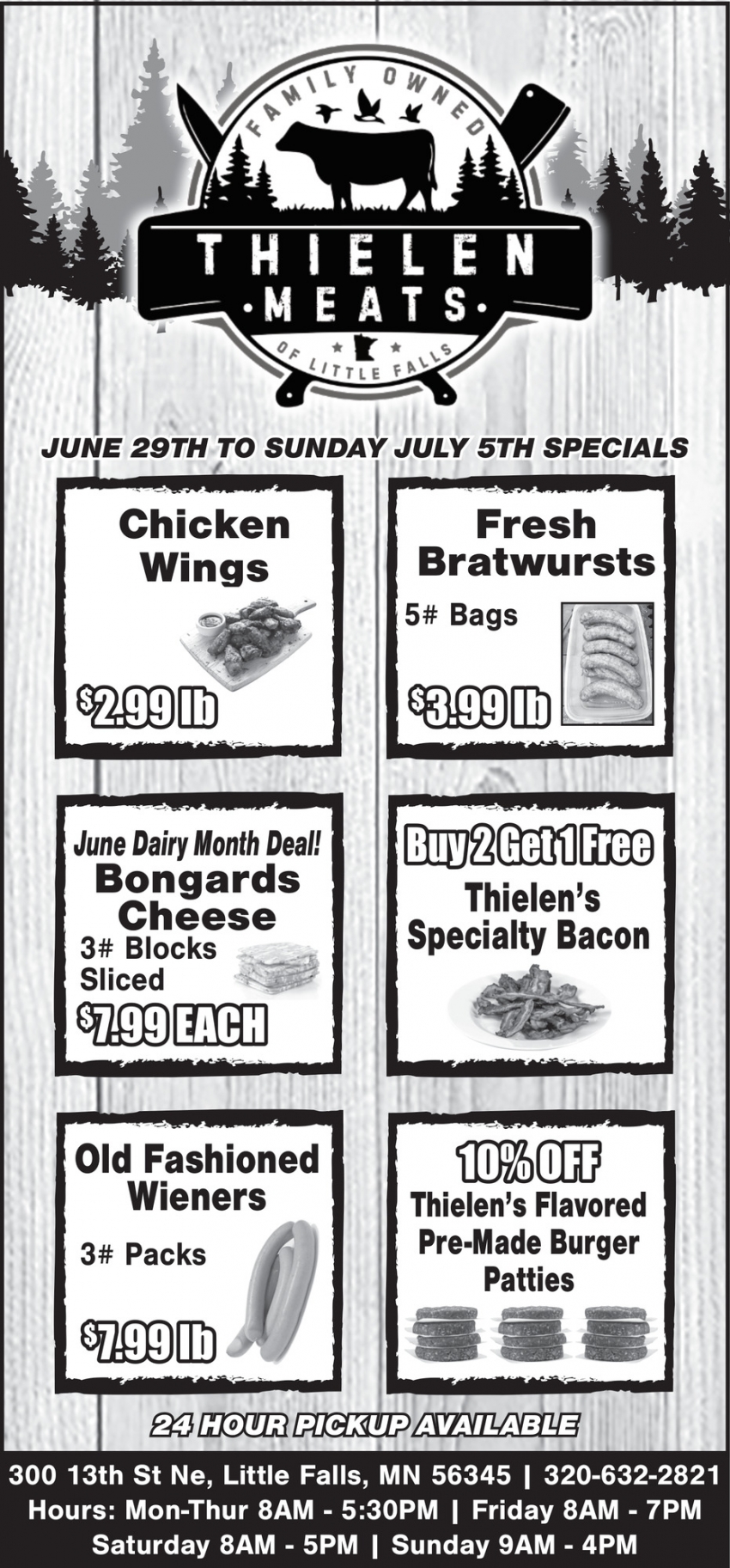 Thielen Meats Of Pierz