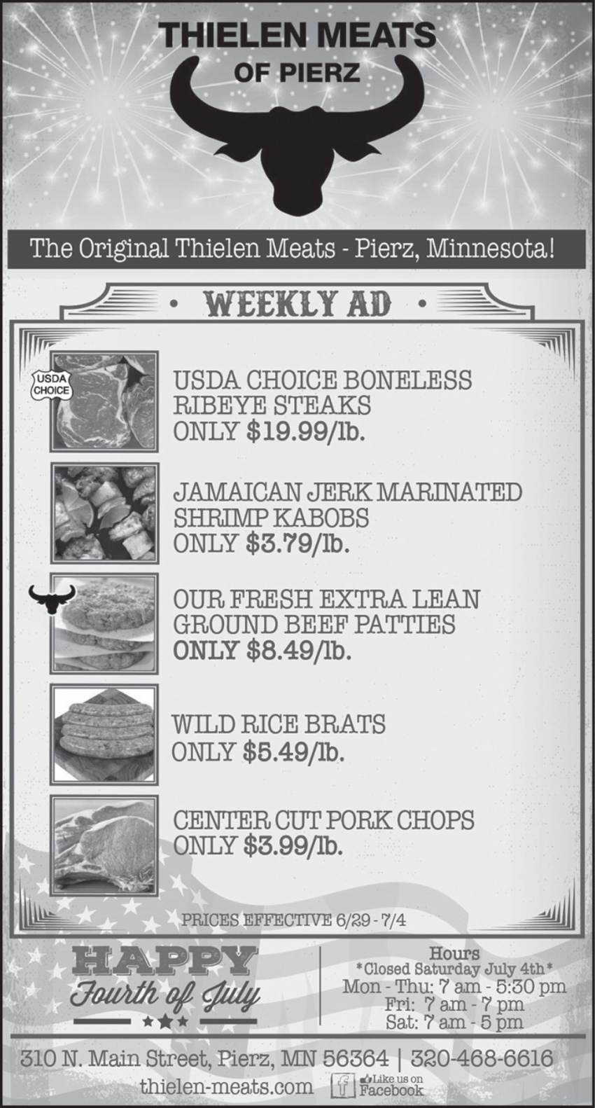 Thielen Meats Of Pierz