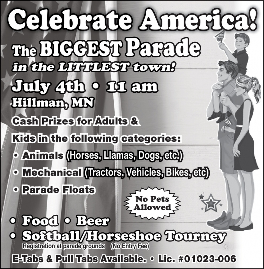 Hillman 4th of July Parade