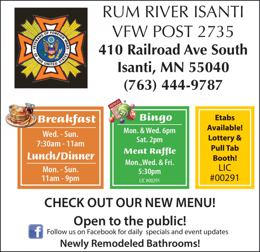Rum River Isanti V.F.W.