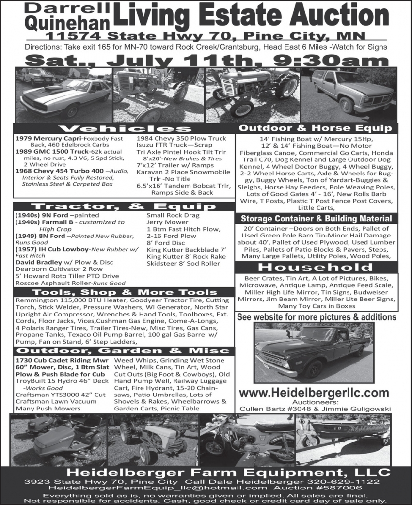 Heidelberger Farm Equipment, LLC