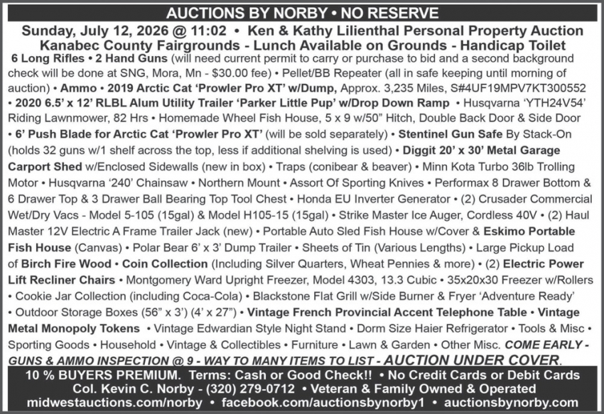 Auctions by Robyn & Norby