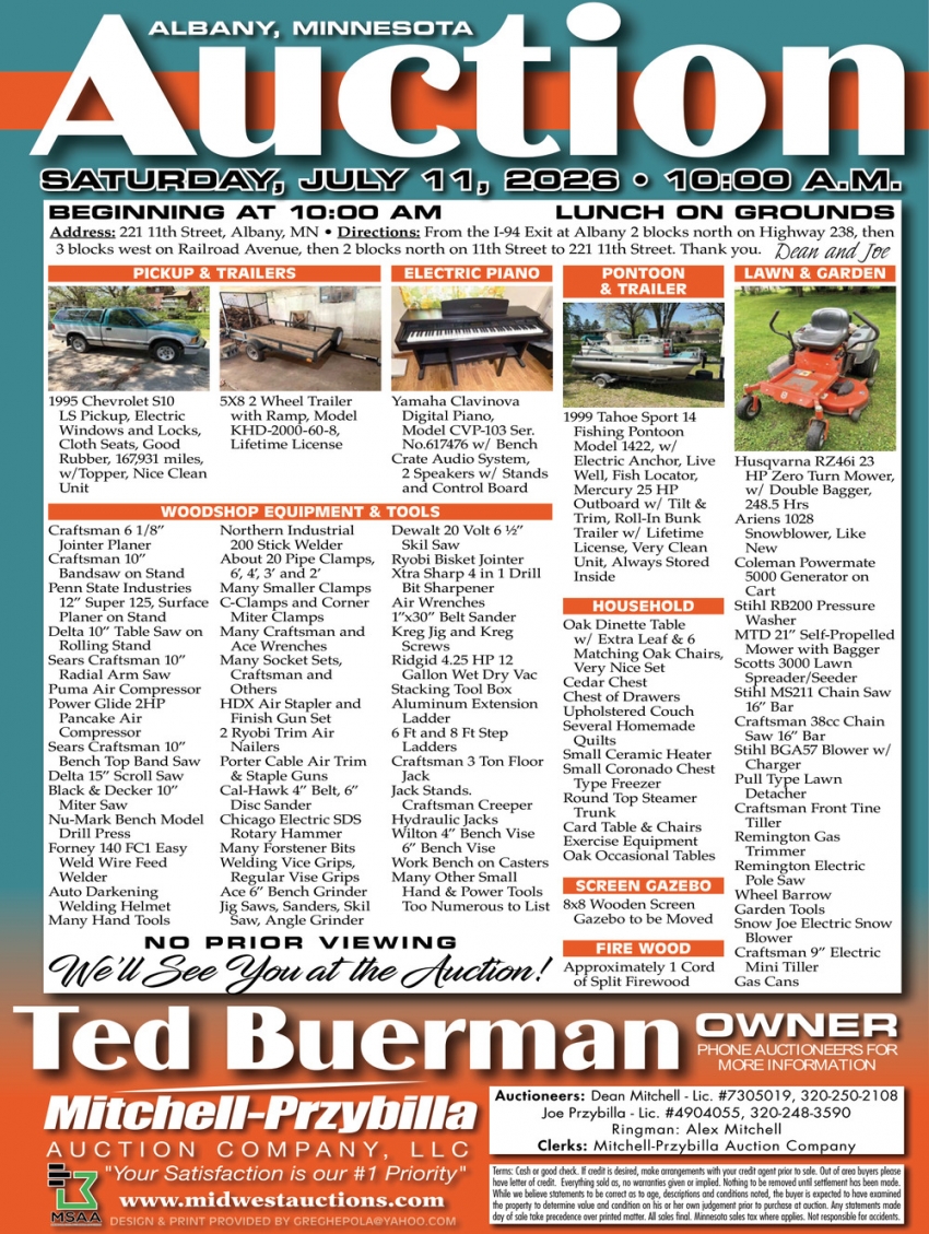 Mitchell-Przybilla Auction Co