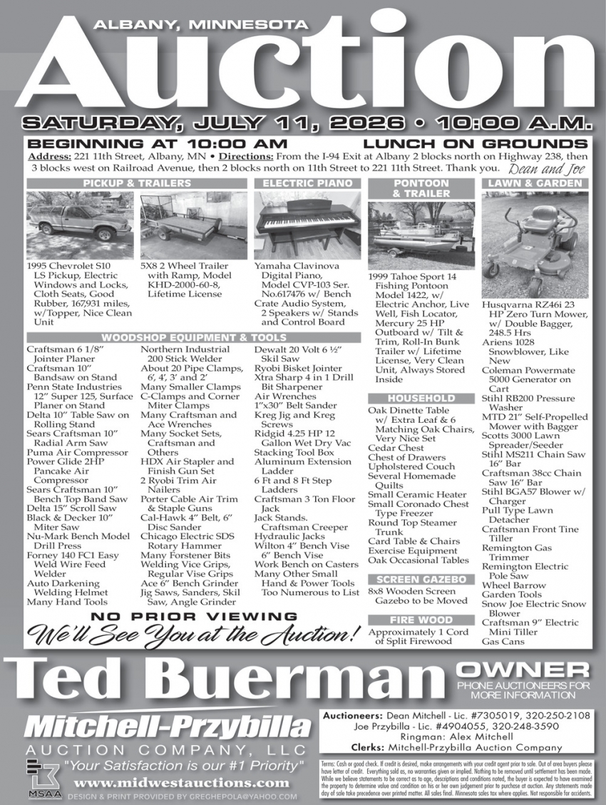 Mitchell-Przybilla Auction Co