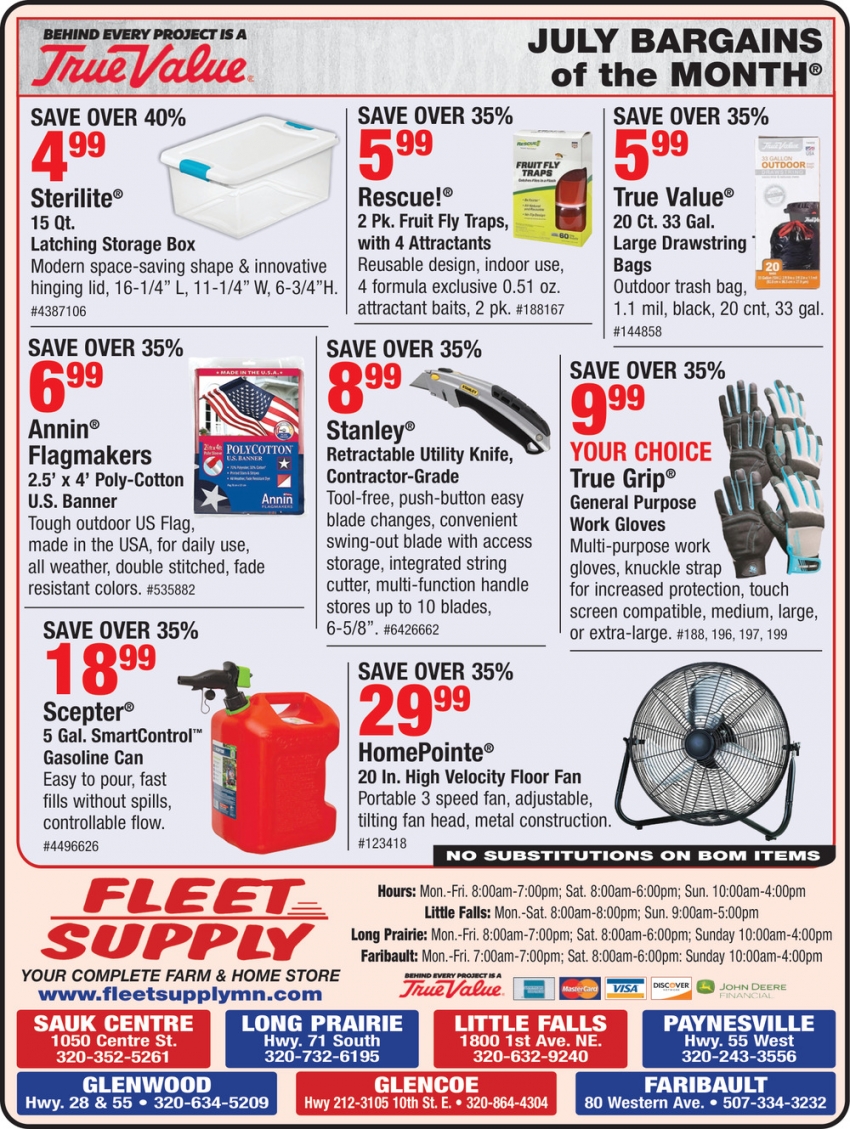Fleet Supply 