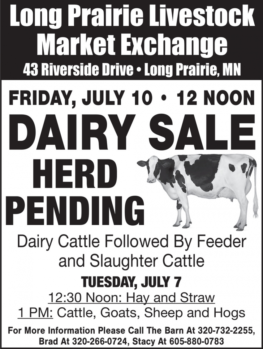 Long Prairie Livestock Market Exchange