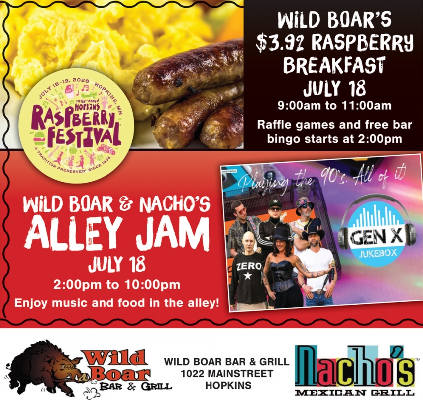 Hopkins Wild Boar Bar & Grill