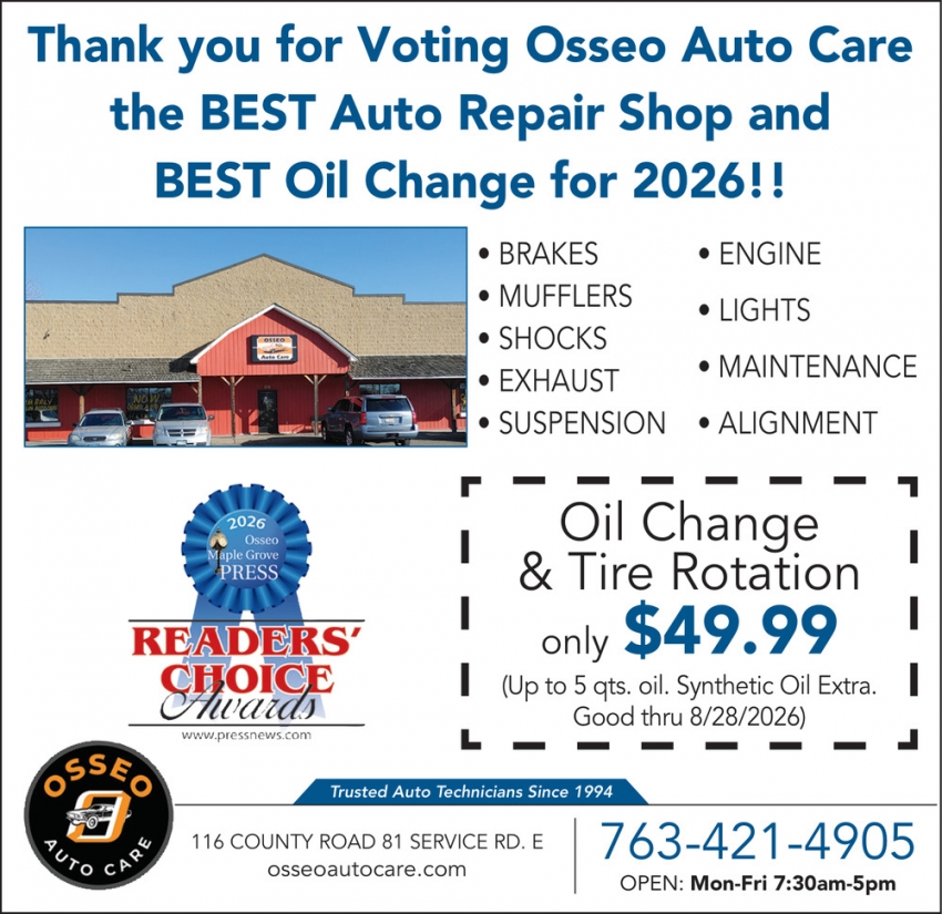 Osseo Auto Care