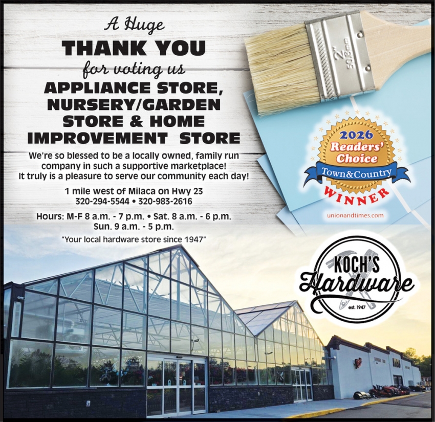 Koch's Hardware