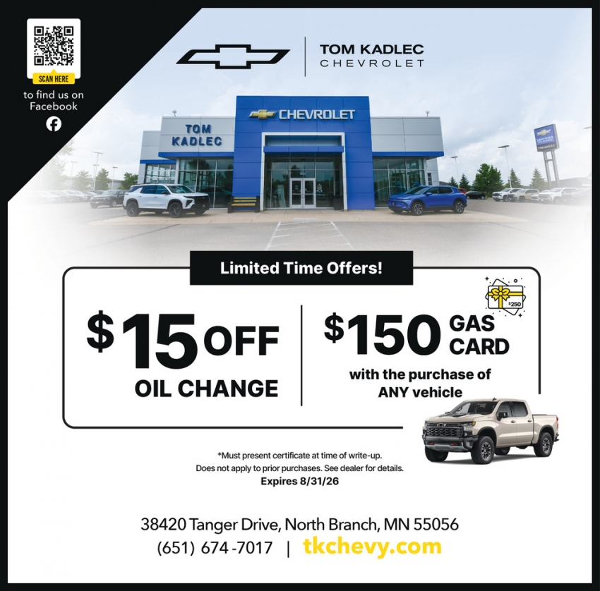 Tom Kadlec Chevrolet