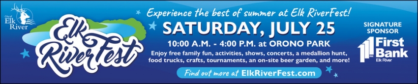 City of Elk River - Elk Riverfest