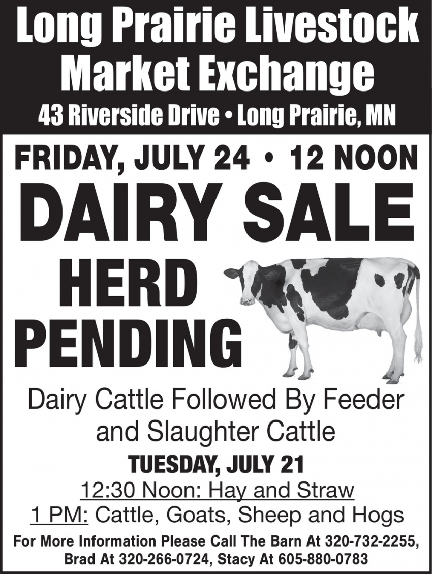 Long Prairie Livestock Market Exchange