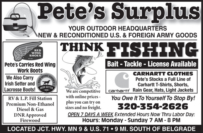 Pete's Surplus