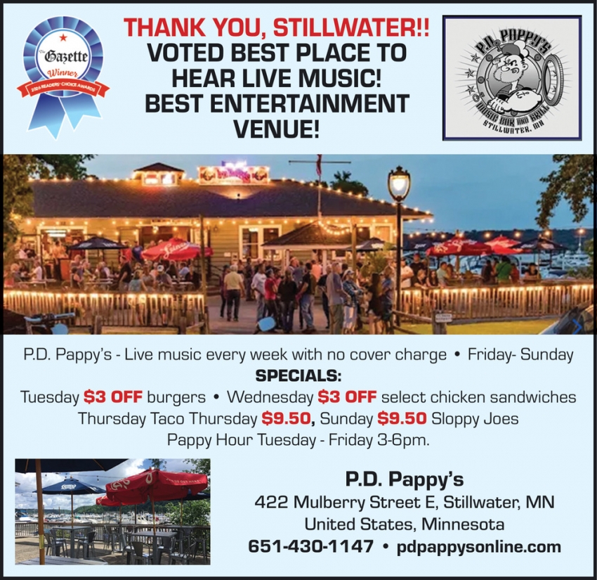 P.D. Pappy's Music Bar and Grill