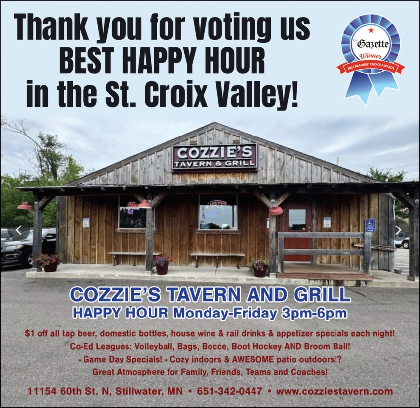 Cozzie's Tavern and Grill