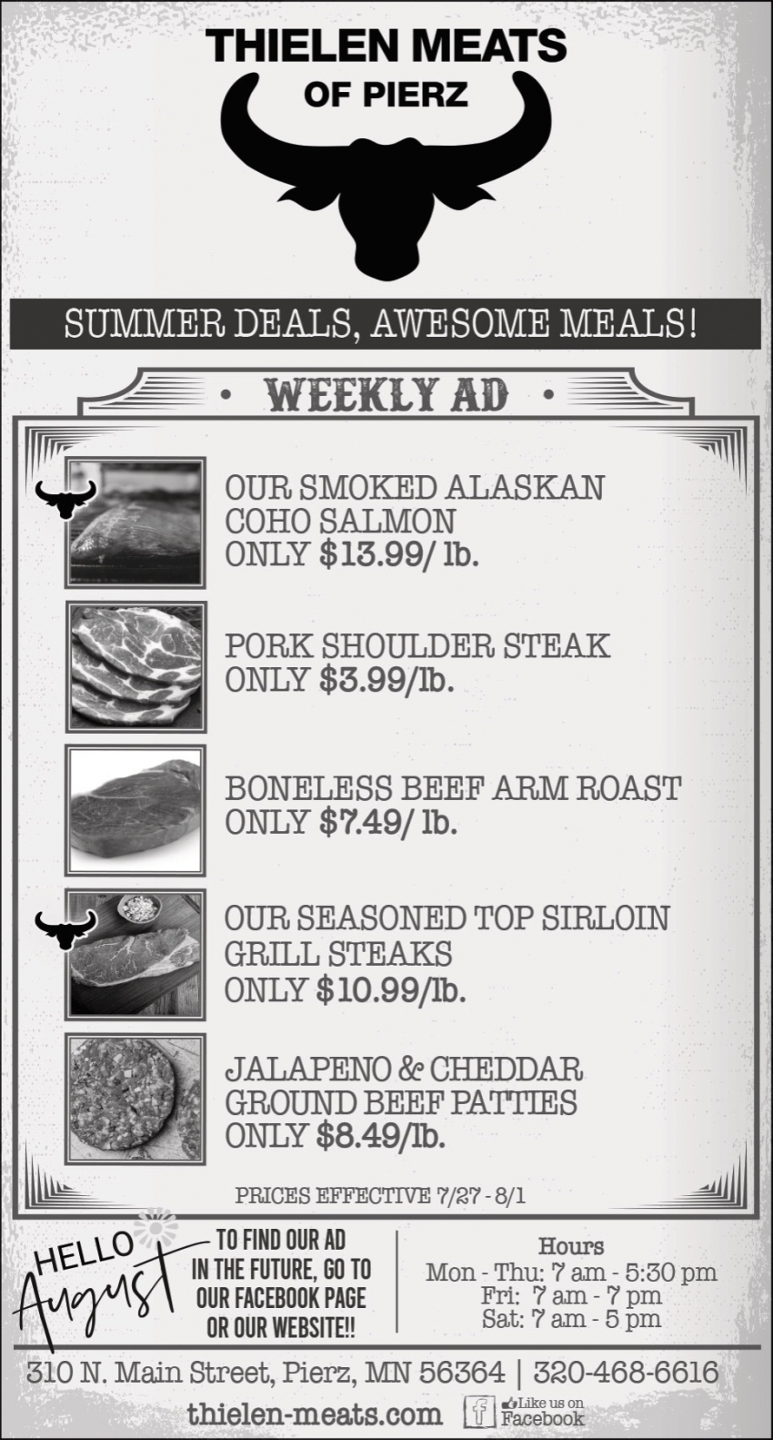 Thielen Meats Of Pierz